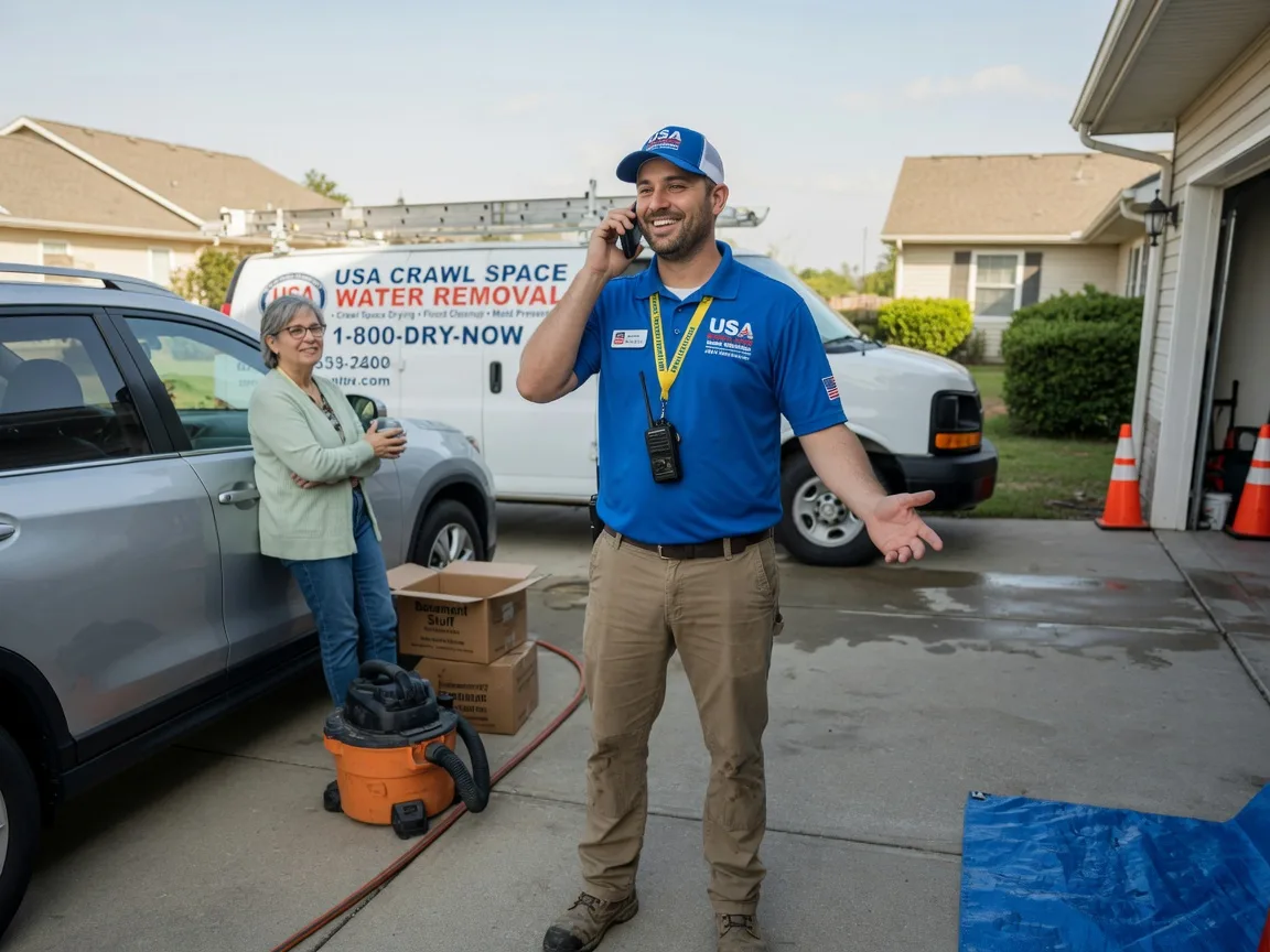 Crawl Space Water Removal Schriever, LA FAQs